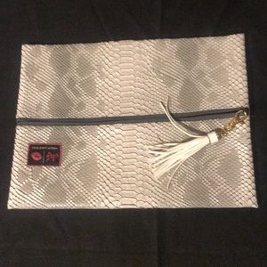 Large used Makeup Junkie bag